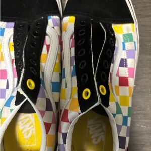 Vans Kids Checkerboard Sneakers - Multicolor